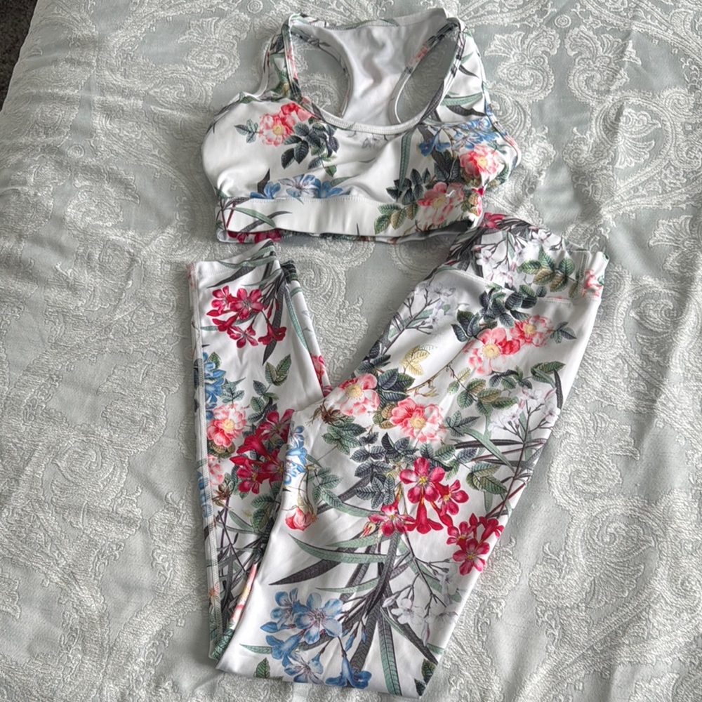 Floral Activewear Set